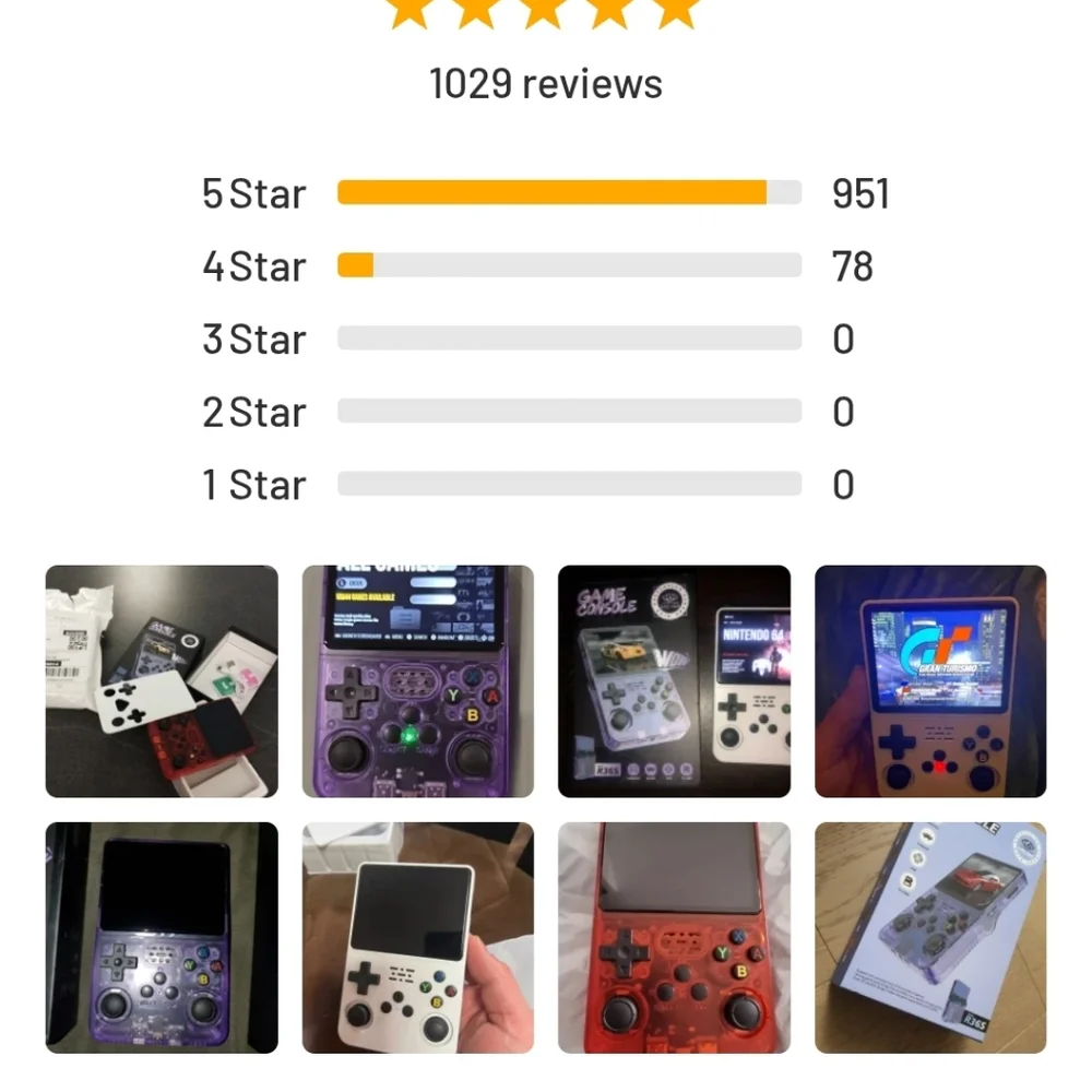 Purple Retro Snap Handheld Game Console